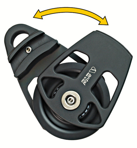Antal 90mm Maxi Snatch Block w/ Shackle
