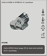 91048 - Swivel Head 5mm Pin / 3/16"