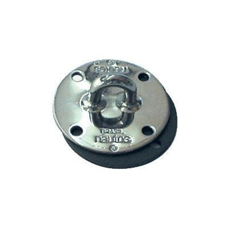 91058 Stainless Steel Pad Eye with Alloy Underdeck Plate. 6mm / 1/4"