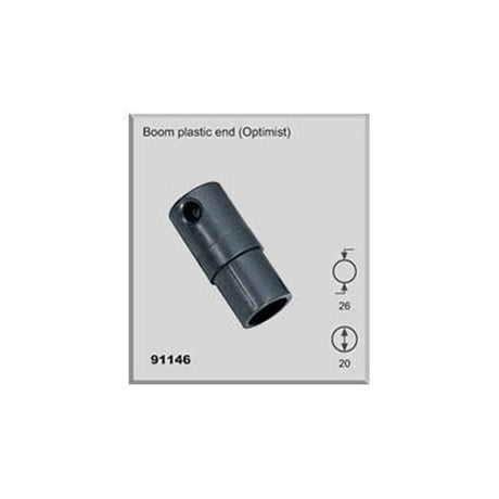 91146 - Boom Plastic End - Set Of 2 Pieces
