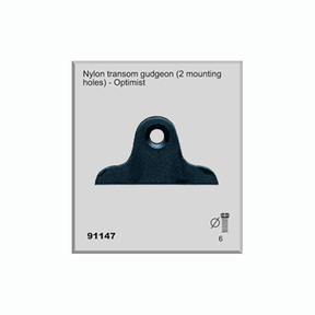 91147 - Nylon Transom Gudgeon - Set Of 2 Pieces