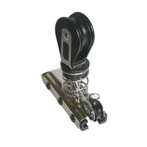 91424 - S Steel Car- For 25mm T Track - With Stand Up 39 Mm Classic Block- Extra Block For Control