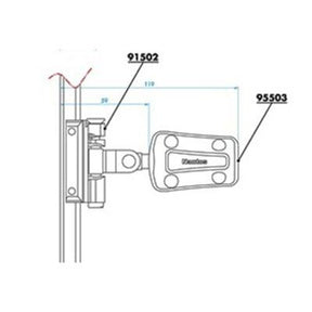 91502 Small Batten Stud