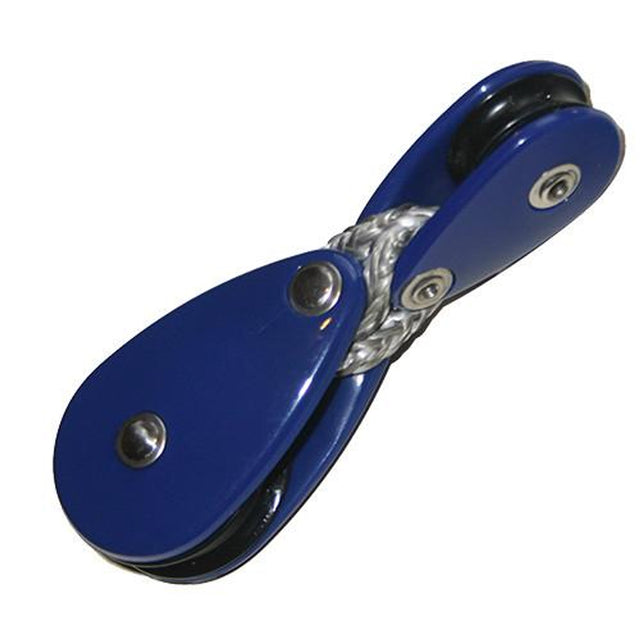 91618 - Main & Traveller -attached Blocks- Blue (91124+91125) Kevlar Rope