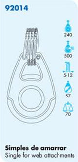 SF 92014 - Single Swivel - Ultra Light Block