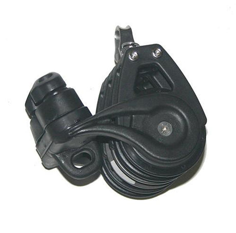 92084 - Triple Swivel Ratchet with Cam and Becket, Aluminum Sheave Hobie Orignal