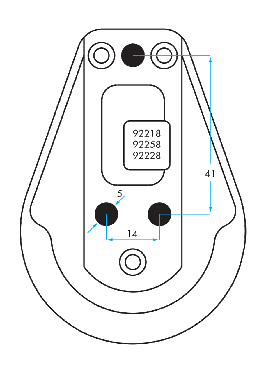 92228 - Double Footblock