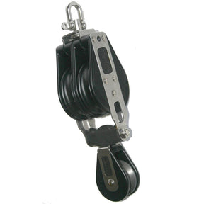 92223 - Double Swivel 57mm with Cross 39mm Aluminum Sheave Block
