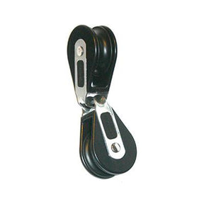 92340 - Back To Back Blocks- 2 X 39 Mm Fixed Head- Sailboat Blocks