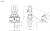 Double Fixed with Cam and Becket - 92427
