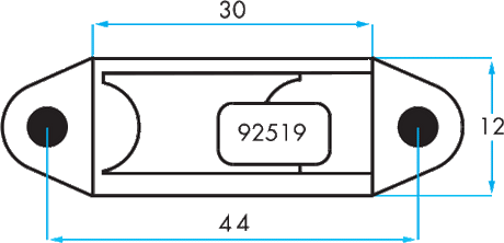 92519 - Micro Block - Single Trough Deck
