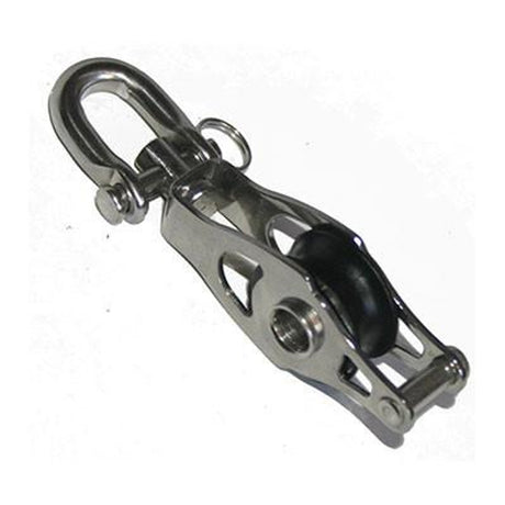 92551 - Micro Block - Single Swivel with Becket and Aluminum Sheave - High Load