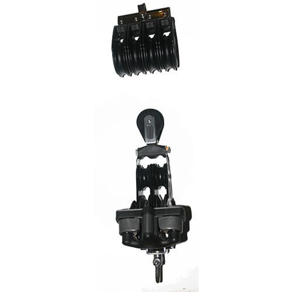 92747-086 9:1/ 5:1 Mainsheet Blocks Set -Double Speed Mainsheet- Ratchet with Double Aluminum Cam Cleat