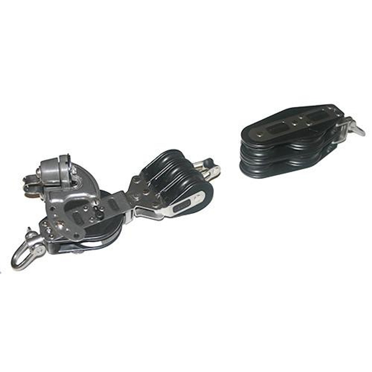 92774-440 8:1 Mainsheet Blocks Set - Ratchet with Aluminum Cam Cleat
