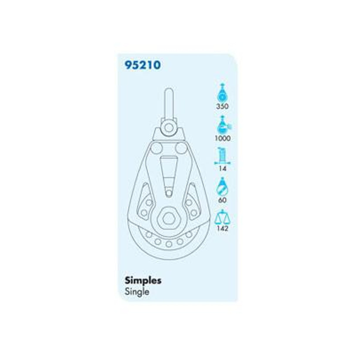 95210 Single Swivel