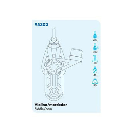95302 Fiddle Swivel With Cam
