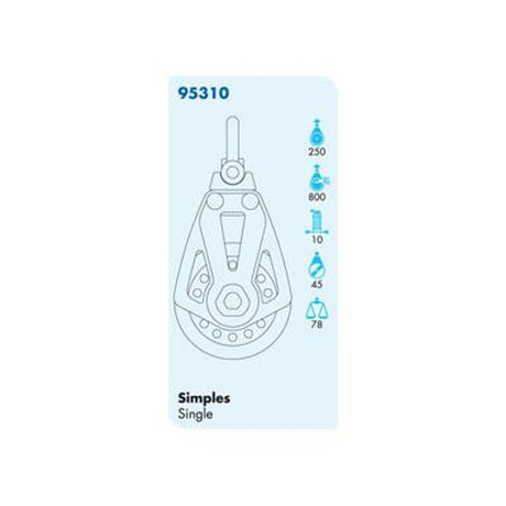 95310 Single Swivel