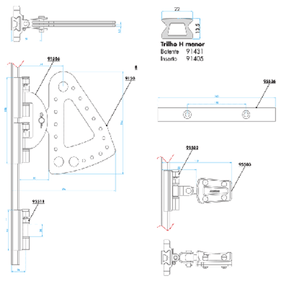 95503 - Small Batten Support
