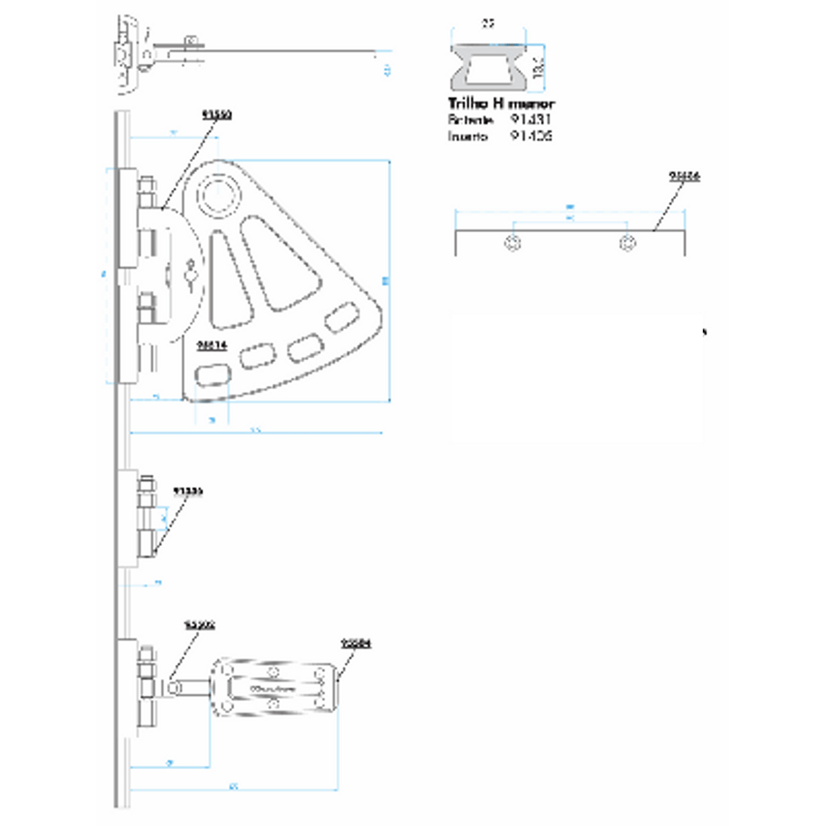 95504 - Medium Batten Support – Vela Sailing Supply