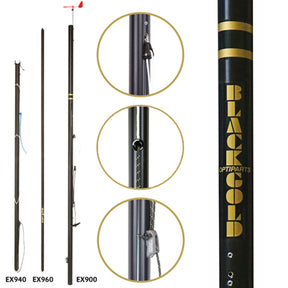 Optiparts Spar Set, BlackGold , (40mm boom)