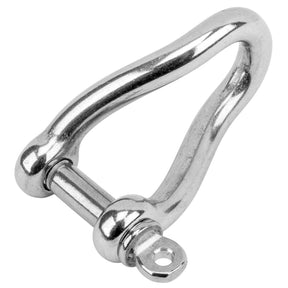 Allen Brothers 8mm Stainless Steel Forged Twisted Shackle