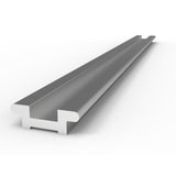 Allen Brothers 1000mm Track Drilled & Anodised Silver