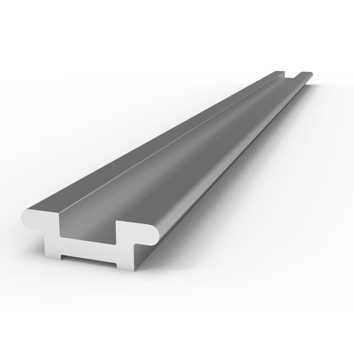 Allen Brothers 565mm Track Drilled & Anodised Silver