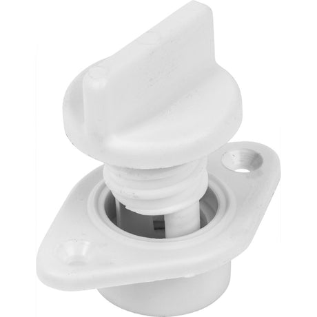 Allen Brothers 24MM Drain Socket+Bung - White
