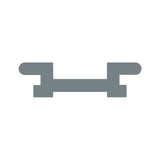 Allen Brothers 3660mm T33 Track Undrilled Unanodised