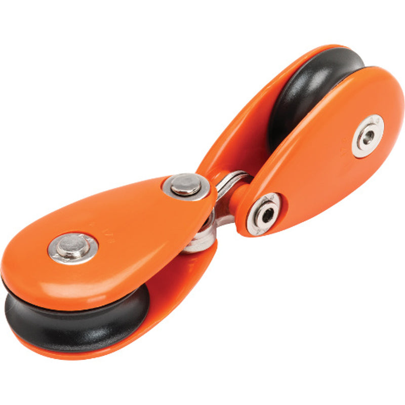 Allen Brothers Linked Nylon Ball Bearing Block Orange