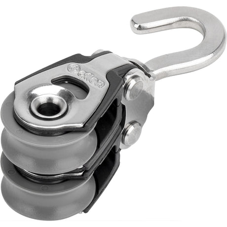 Allen Brothers 20mm Plain Bearing Double Block with Swivel Hook