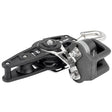 Allen Brothers 40mm Dynamic Fiddle Block/Becket with Hook and A..77 Cleat