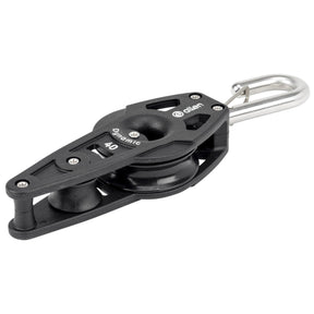 Allen Brothers 40mm Dynamic Fiddle Block/Becket with Hook