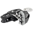Allen Brothers 40mm Dynamic Fiddle Block with Hook and A..77 Cleat