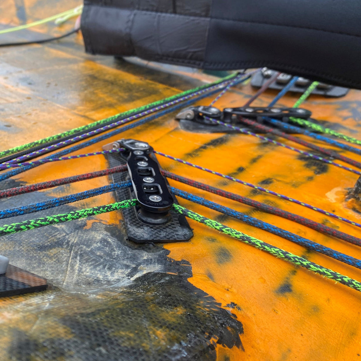 Allen Brothers 20mm Dynamic 3 Sheave Deck Organiser