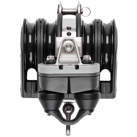 Allen Brothers 60mm Quint Switchable Ratchet Block With Becket And Cleat