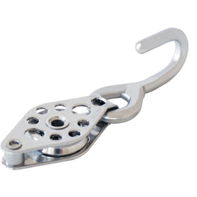 Allen Brothers High Tension Block Fixed Head with Becket and Hook