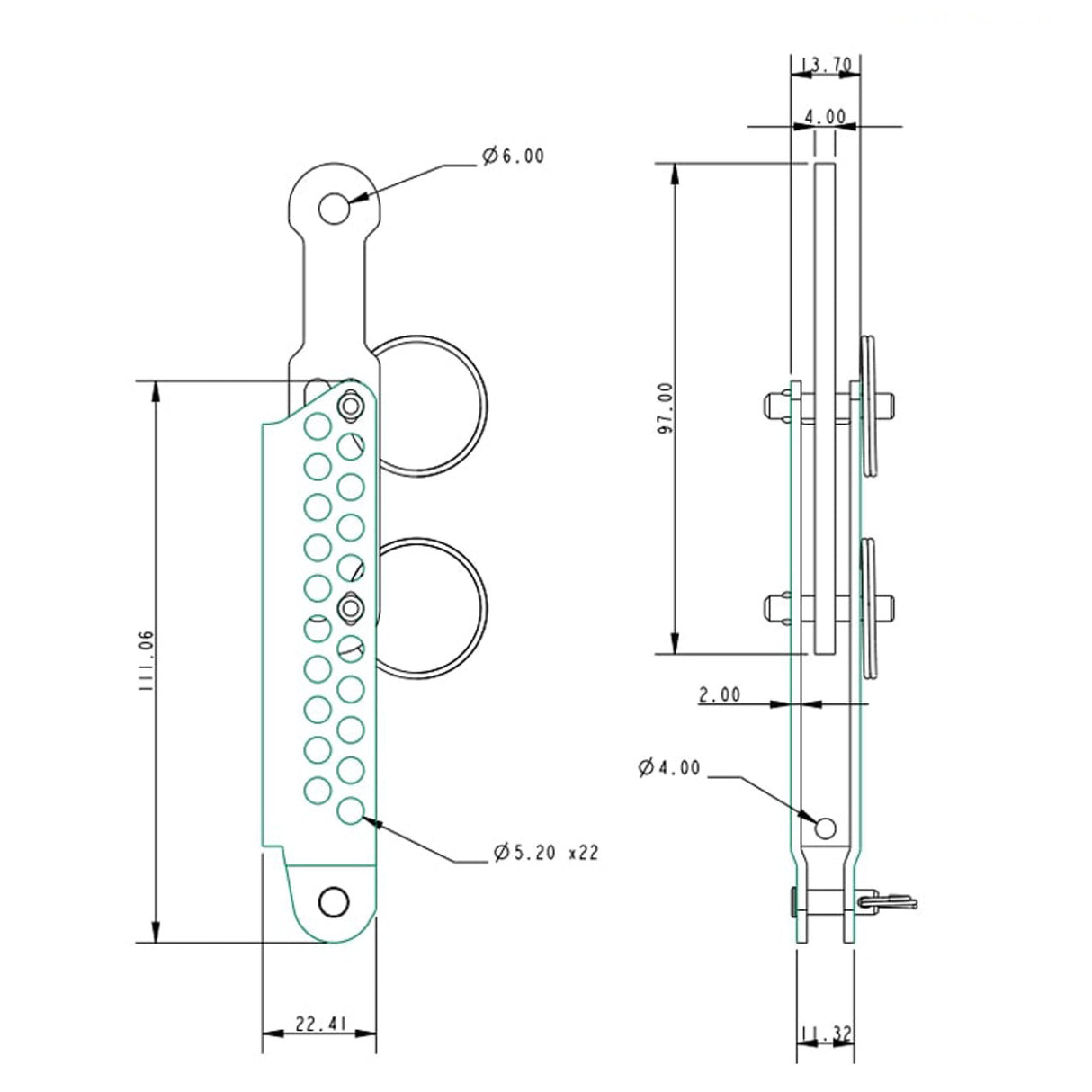 Allen Brothers High Load Vernier Adjustr, Heavy Duty C/W De-Raker Kit