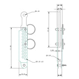 Allen Brothers High Load Vernier Adjustr, Heavy Duty C/W De-Raker Kit