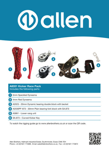 Allen Brothers Dinghy Kicker Pack