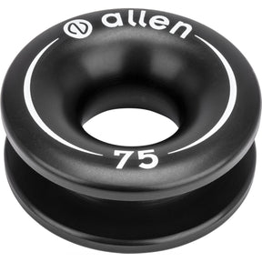 Allen Brothers 75mm X 31mm X 28mm Aluminium Thimble Black