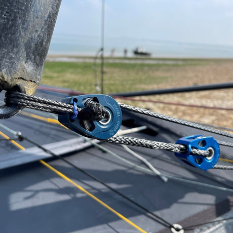 Allen Brothers 30mm Tiitan Single Block with Ti Sheave And Ceramic Balls