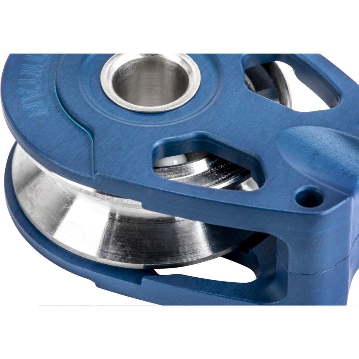 Allen Brothers 30mm Tiitan Single Block with Ti Sheave And Ceramic Balls