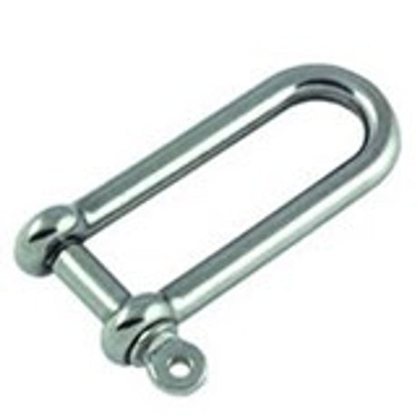 Allen Brothers 6mm Stainless Steel Long D Shackle