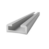 Allen Brothers 16mm Alloy Track Undrilled x 3660mm Unanodised