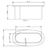Allen Brothers Stainless Steel Fair Lead