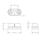 Allen Brothers Small Ball/B Cam Cleat