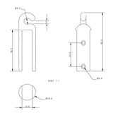 Allen Brothers Nylon Spinnaker Boom Hook