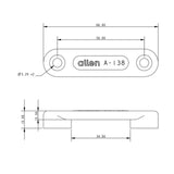 Allen Brothers 66MM Nylon Lacing Strap
