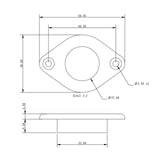 Allen Brothers 20MM X 33MM Deck Bush